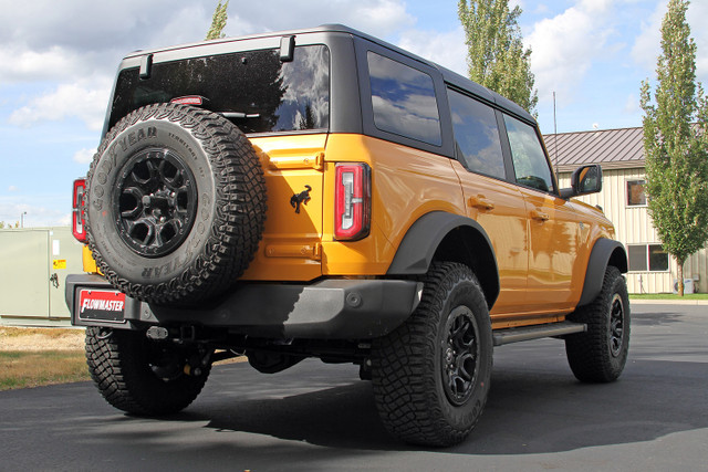 Flowmaster Bronco 2.3L/2.7L American Thunder Axle-Back Exhaust Kit (2021-2023) - Image Flowmaster Bronco 2.3L/2.7L American Thunder Axle-Back Exhaust Kit (2021-2023) - Image