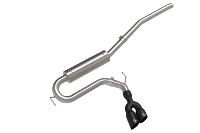 aFe Maverick 2.0L Rebel Series 2.5" Cat-Back - Black Tips (2022-2023) - Image