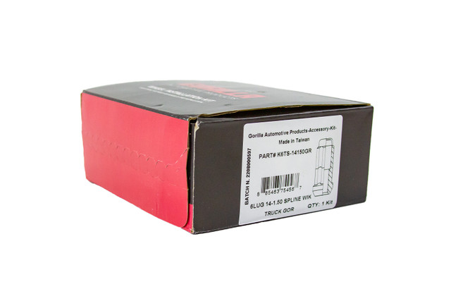 Gorilla F-150 24pc Spline Lug Nut Kit - Chrome (2015-2023) - Image