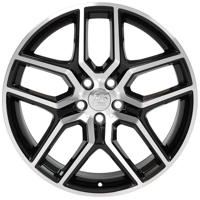 OE Wheels Explorer FR73 Black Machined Replica Wheel - 20x9 (2011-2019) - Image OE Wheels Explorer FR73 Black Machined Replica Wheel - 20x9 (2011-2019) - Image