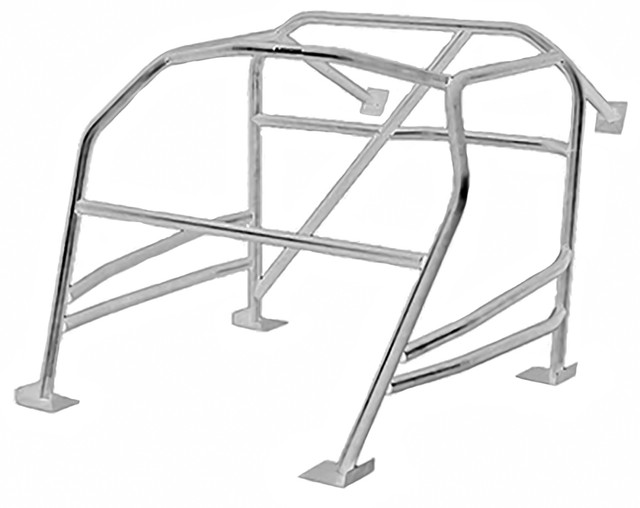 Autopower Mustang 6-Point Weld-In Full Roll Cage (2015-2023) - Image