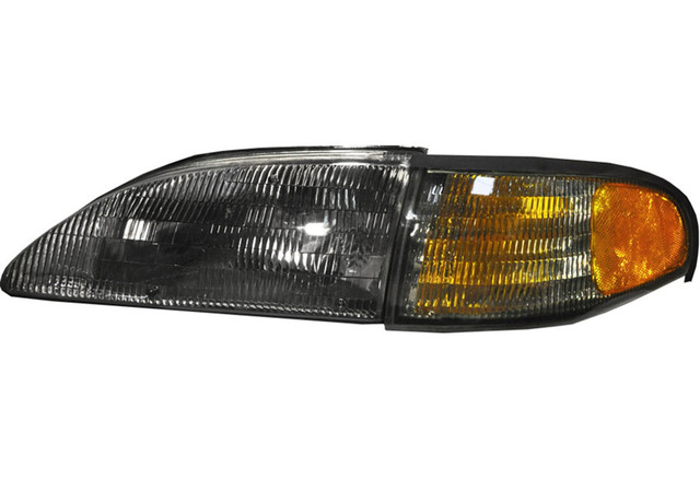 PDI Mustang GT/V6 Style Headlights - Smoked (1994-1998) - Image PDI Mustang GT/V6 Style Headlights - Smoked (1994-1998) - Image