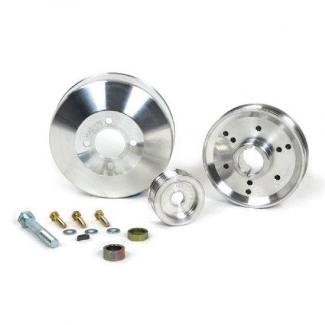 BBK Mustang 4.6L Underdrive Pulley Kit (1996-2001) - Image
