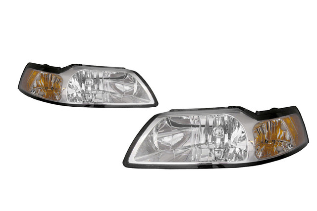 PDI Mustang Headlights - Clear (1999-2004) - Image