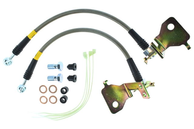 StopTech Mustang GT/GT500 Stainless Steel Rear Brake Lines (2005-2014) - Image