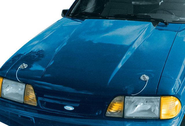 Steeda Mustang Fiberglass 4" Cowl Hood (1987-1993) - Image Steeda Mustang Fiberglass 4" Cowl Hood (1987-1993) - Image