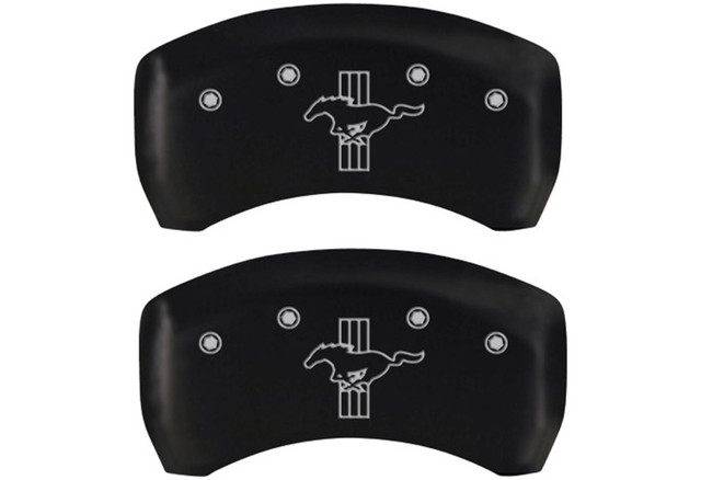 MGP Mustang GT Caliper Covers - Matte Black w/ 5.0 Logo - Front & Rear (2011-2014) - Image MGP Mustang GT Caliper Covers - Matte Black w/ 5.0 Logo - Front & Rear (2011-2014) - Image
