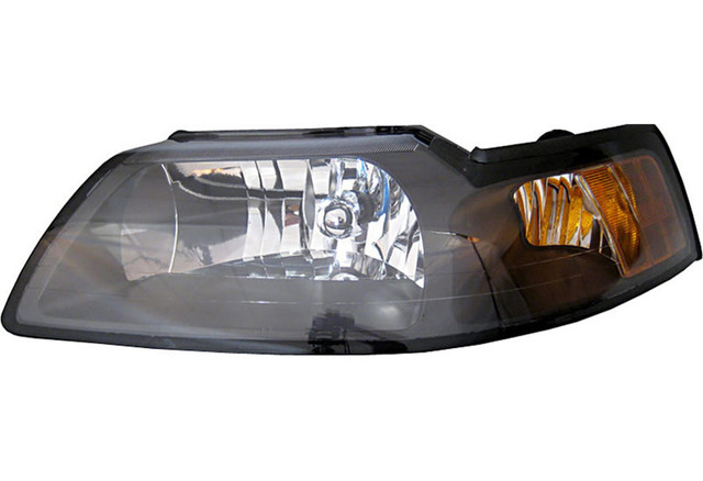 PDI Mustang Headlights - Clear w/ Black Housing (1999-2004) - Image