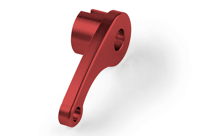 Steeda S550 Mustang Red Anodized Billet Aluminum Interior Hood Latch Release Lever All (2015-2023) - Image Steeda S550 Mustang Red Anodized Billet Aluminum Interior Hood Latch Release Lever All (2015-2023) - Image