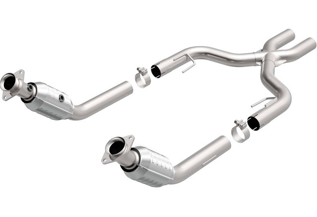 MagnaFlow Mustang GT X-Pipe w/ Cats (2005-2010) - Image