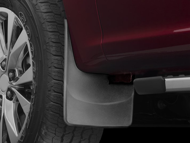 Weathertech F-150 No Drill Front & Rear Mudflaps - Black (2015-2020) - Image