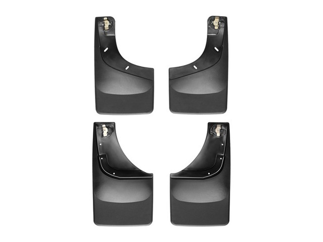 Weathertech F-150 No Drill Front & Rear Mudflaps - Black (2004-2014) - Image