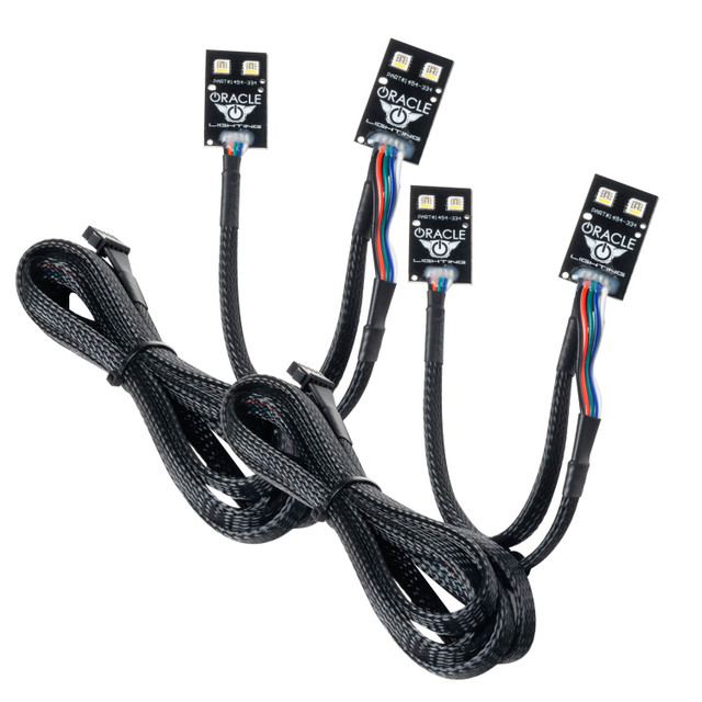 ORACLE Bronco Sport ColorSHIFT RGB+W Headlight DRL + Halo Upgrade Kit - w/No Controller (2021-2022) - Image