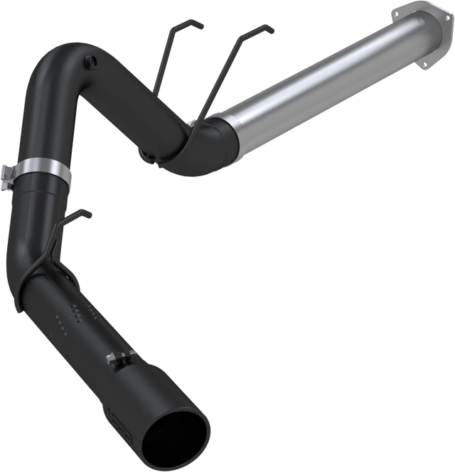 MBRP F-250/F-350 6.7L Black Series 4" Filter-Back Single Side Exit Exhaust (2017-2023) - Image MBRP F-250/F-350 6.7L Black Series 4" Filter-Back Single Side Exit Exhaust (2017-2023) - Image