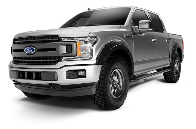Bushwacker F-150 Extend-A-Fender Black Fender Flares (2018-2020) - Image