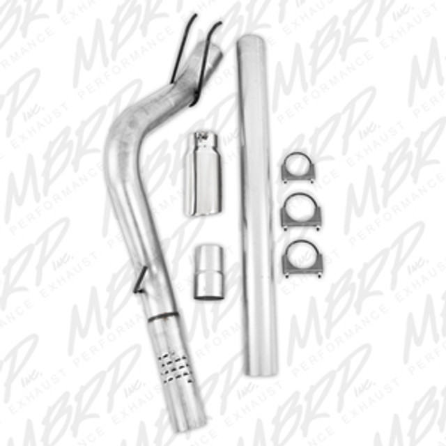 MBRP F-250/F-350 6.4L Installer Series 4" Filter Back Single Side Exit Exhaust (2008-2010) - Image MBRP F-250/F-350 6.4L Installer Series 4" Filter Back Single Side Exit Exhaust (2008-2010) - Image