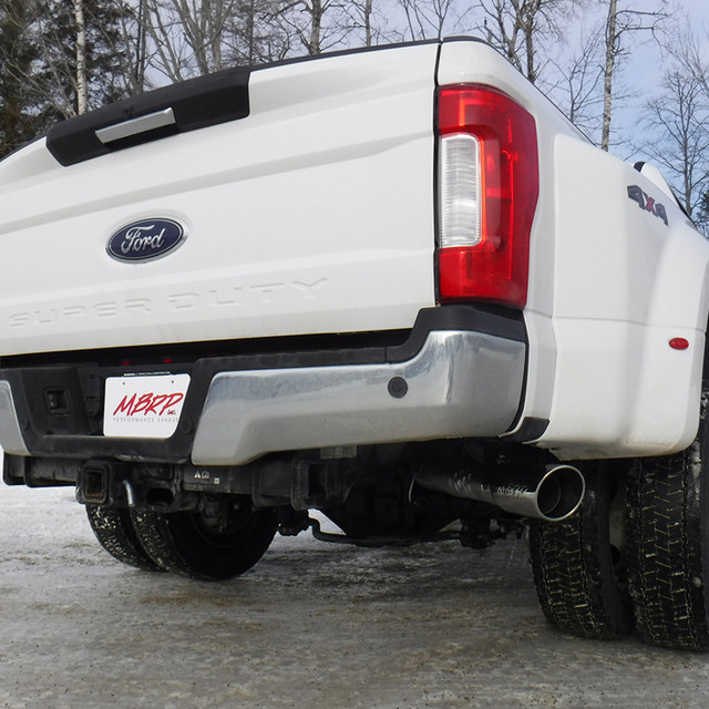 MBRP F-250/F-350 6.7L XP Series 4" Filter Back Single Side Exit Exhaust (2017-2022) - Image MBRP F-250/F-350 6.7L XP Series 4" Filter Back Single Side Exit Exhaust (2017-2022) - Image