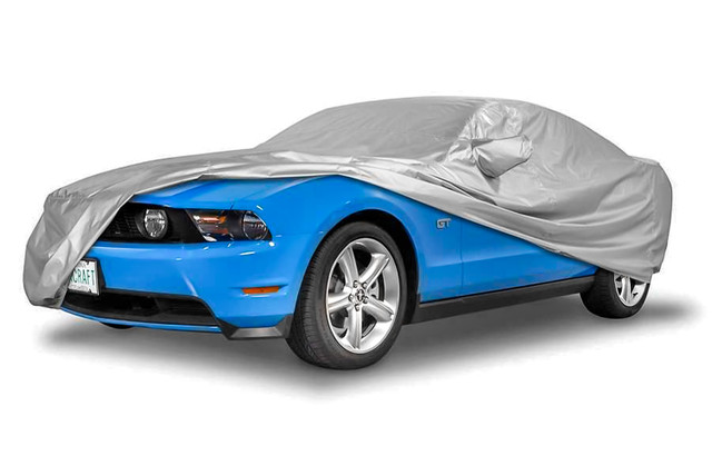 Covercraft Mustang Convertible Reflectect Exterior Silver Car Cover (2005-2009) - Image Covercraft Mustang Convertible Reflectect Exterior Silver Car Cover (2005-2009) - Image
