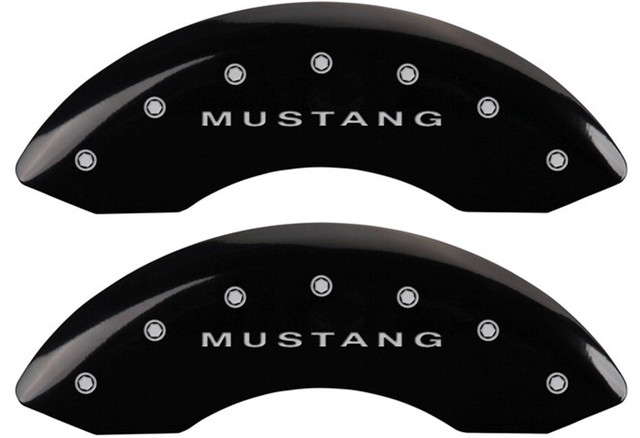 MGP Mustang GT Caliper Covers - Glossy Black w/ GT Logo - Front & Rear (2005-2010) - Image MGP Mustang GT Caliper Covers - Glossy Black w/ GT Logo - Front & Rear (2005-2010) - Image