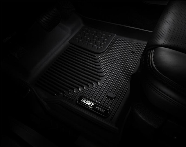Husky Liners X-Act Contour Black Floor Liners (09-14 SuperCrew / SuperCab / Standard Cab Automatic) - Image