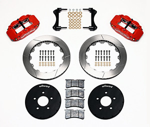 Wilwood SN95 Forged Narrow Superlite Brake Front Brake Kit -Red