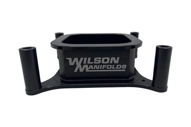 Wilson Manifolds Open Lightweight 4150 Carburetor Spacer - 2in - Image