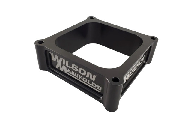 Wilson Manifolds Open Lightweight 4500 Carburetor Spacer - 1.5in - Image