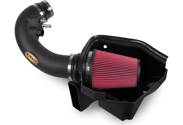 Airaid Mustang GT Cold Air Intake SynthaFlow MPX Red Oiled Filter (2011-2014) - Image Airaid Mustang GT Cold Air Intake SynthaFlow MPX Red Oiled Filter (2011-2014) - Image