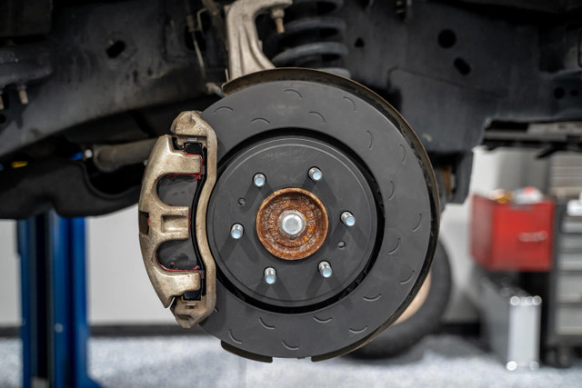 Hawk F-150 Talon Slotted Front Brake Rotors (2010-2020) - Image