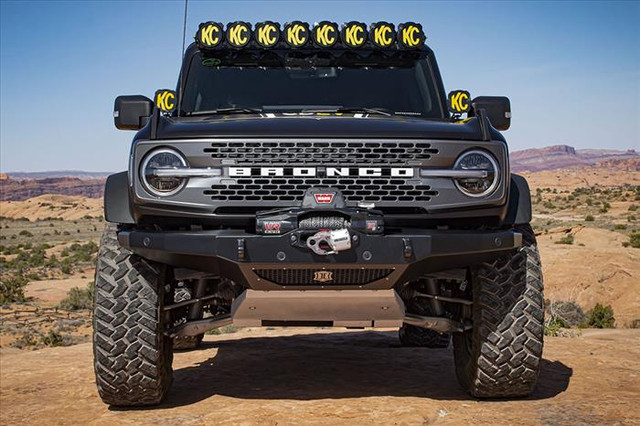 ICON Bronco Impact Armor Pro Series Front Winch Bumper (2021-2023) - Image