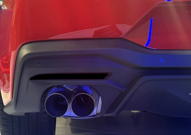 Anchor Room Mustang Rear Bumper Marker Lens Blackout - Carbon Fiber (2018-2026) - Image Anchor Room Mustang Rear Bumper Marker Lens Blackout - Carbon Fiber (2018-2026) - Image