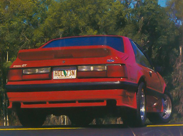 Steeda GT Premium Decklid Vinyl Decal - Image Steeda GT Premium Decklid Vinyl Decal - Image