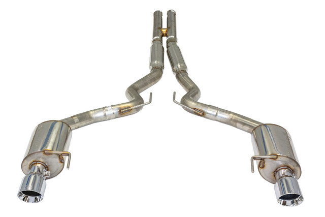AWE Mustang GT Touring Edition Cat-Back Exhaust - Dual Chrome Silver Tips (2024-2026) - Image AWE Mustang GT Touring Edition Cat-Back Exhaust - Dual Chrome Silver Tips (2024-2026) - Image