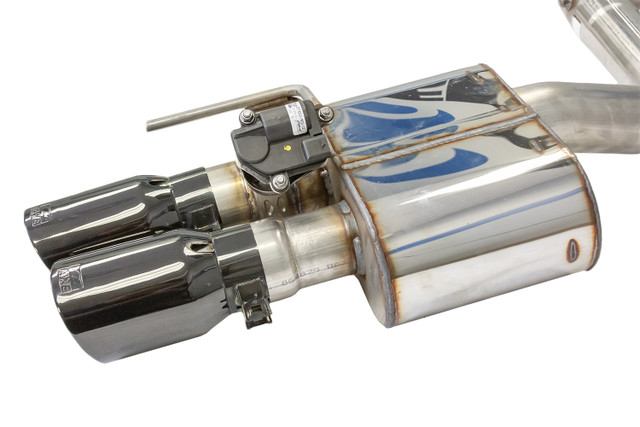 AWE Mustang GT SwitchPath Cat-Back Exhaust - Quad Diamond Black Tips (2024-2026) - Image AWE Mustang GT SwitchPath Cat-Back Exhaust - Quad Diamond Black Tips (2024-2026) - Image