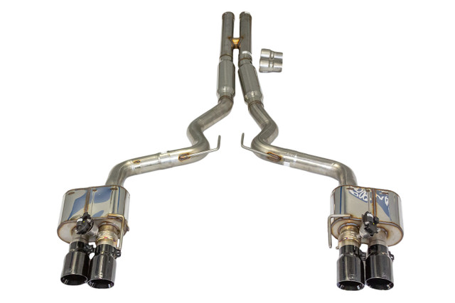 AWE Mustang GT SwitchPath Cat-Back Exhaust - Quad Diamond Black Tips (2024-2026) - Image AWE Mustang GT SwitchPath Cat-Back Exhaust - Quad Diamond Black Tips (2024-2026) - Image