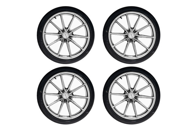 Velgen Wheels Mustang VF10 Gloss Silver Square Wheel & Tire Package - 20x10 (2015-2023) - Image Velgen Wheels Mustang VF10 Gloss Silver Square Wheel & Tire Package - 20x10 (2015-2023) - Image