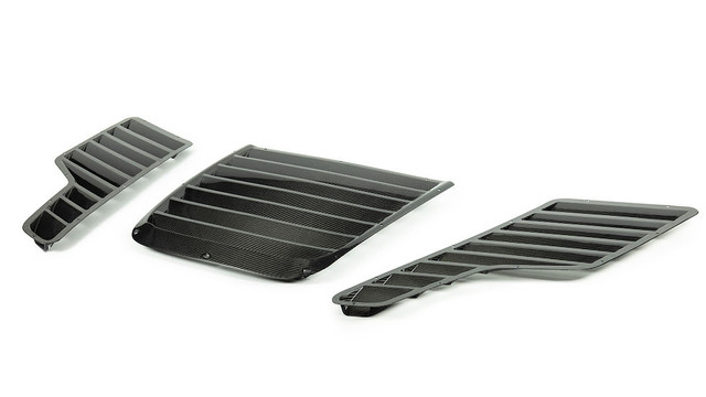 Phoenix CF Designs Mustang GT350 GT4 Style Hood Vent Package - Gloss (2016-2020) - Image Phoenix CF Designs Mustang GT350 GT4 Style Hood Vent Package - Gloss (2016-2020) - Image