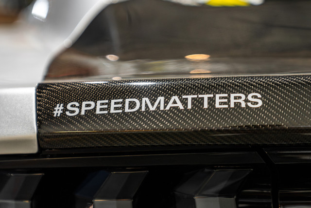 Steeda #SPEEDMATTERS Decal - Silver - Image Steeda #SPEEDMATTERS Decal - Silver - Image