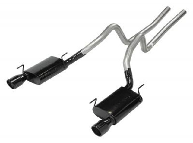 Pypes Mustang GT Violator Cat-Back Exhaust - Black Tips (2005-2010) - Image Pypes Mustang GT Violator Cat-Back Exhaust - Black Tips (2005-2010) - Image