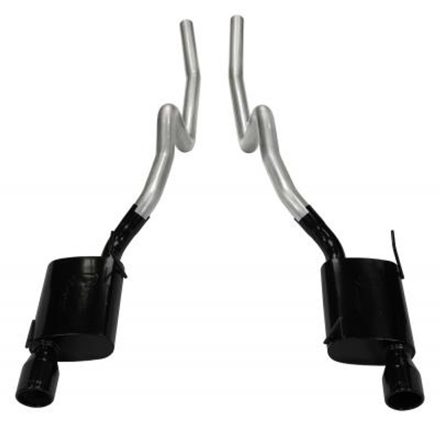 Pypes Mustang GT Violator Cat-Back Exhaust - Black Tips (2005-2010) - Image Pypes Mustang GT Violator Cat-Back Exhaust - Black Tips (2005-2010) - Image