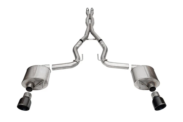 Borla 140965BC Mustang Dark Horse ATAK Active Cat-Back Exhaust (24-26)