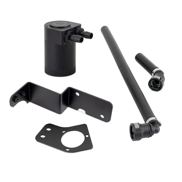 Mishimoto Mustang GT/Dark Horse Baffled Oil Catch Can Kit - PCV Side (2024-2026) - Image Mishimoto Mustang GT/Dark Horse Baffled Oil Catch Can Kit - PCV Side (2024-2026) - Image
