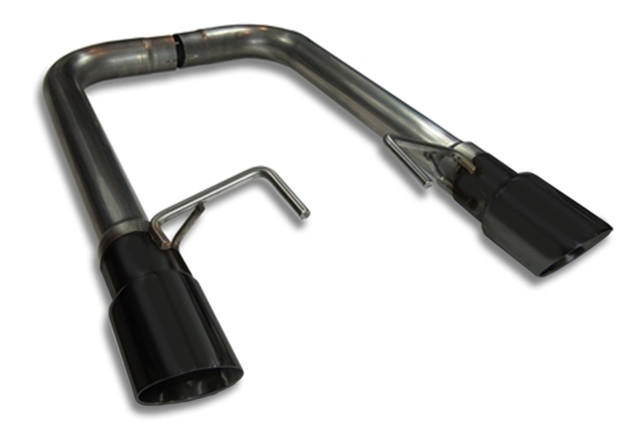 MRT Mustang GT Street Race Axle-Back Exhaust - Black Tips (2015-2017/2024-2026) - Image MRT Mustang GT Street Race Axle-Back Exhaust - Black Tips (2015-2017/2024-2026) - Image