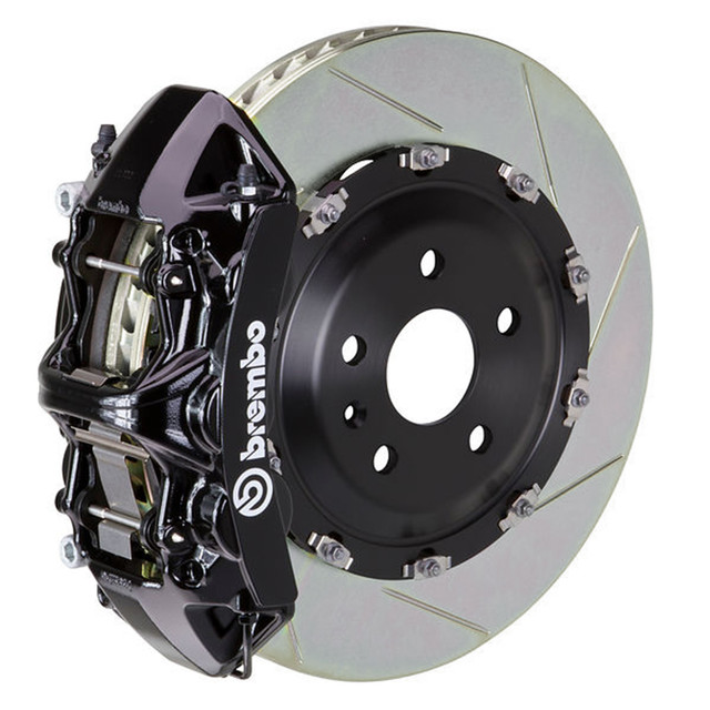 Brembo GT Slotted Mustang Front Brake Kit Black (2015-2023) - Image Brembo GT Slotted Mustang Front Brake Kit Black (2015-2023) - Image