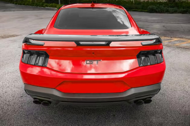 DX Carbon Mustang Carbon Fiber Performance Pack Style Spoiler (2024-2026) - Image DX Carbon Mustang Carbon Fiber Performance Pack Style Spoiler (2024-2026) - Image