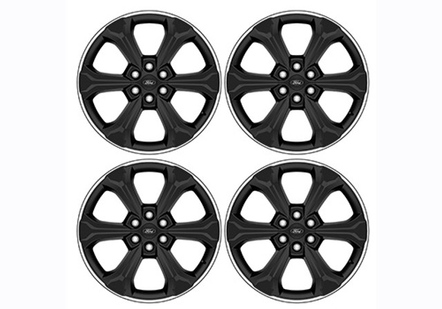 Ford Performance F-150 Wheel Set 22"x9.5" - Gloss Black (2024+) - Image