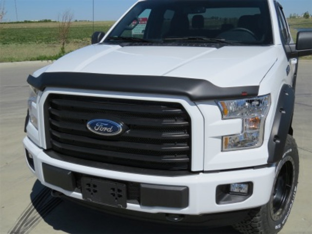 EGR F-150 Superguard Hood Shield - Matte Black (2015-2020) - Image
