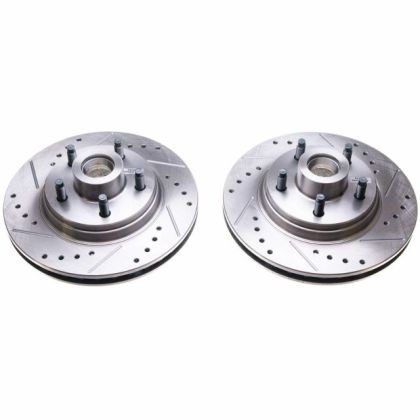 PowerStop AR8118XPR Mustang 5.0L/SVO Front Evolution Drilled