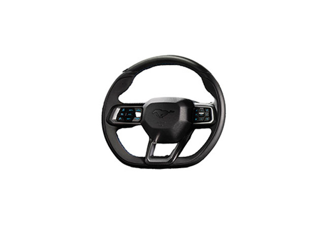 Ford Performance Mustang Dark Horse Steering Wheel - Leather and Suede (2024-2026) - Image