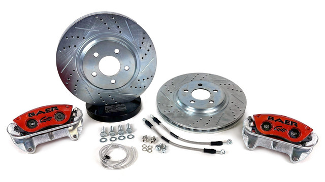 Baer Mustang 13" Classic Series 5-Lug Front Brake Kit - SN95 Spindles (1979-1993) - Image Baer Mustang 13" Classic Series 5-Lug Front Brake Kit - SN95 Spindles (1979-1993) - Image